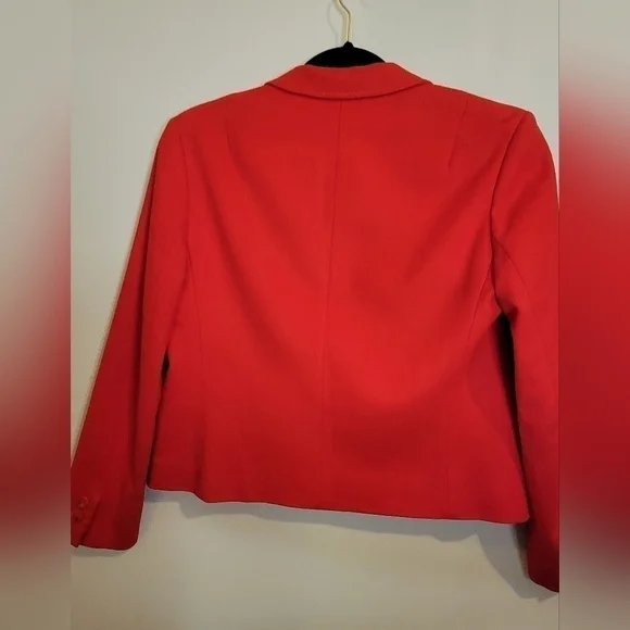 Vintage Pendleton Red Wool Petite Size 8 Coat